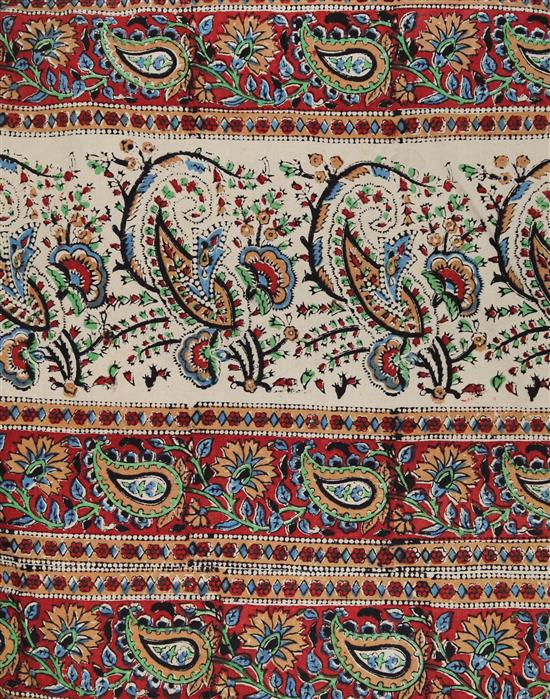 5 Indian block printed covers